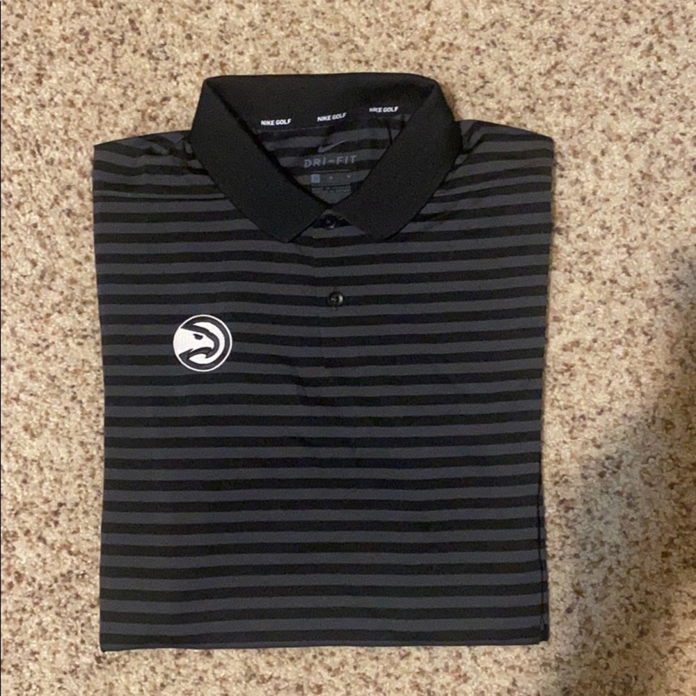 Nike Dri Fit Atlanta Hawks polo